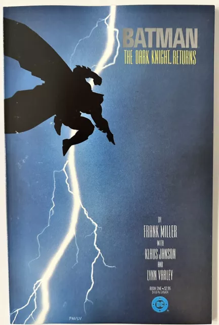 Batman The Dark Knight Returns #1 1st Print By Frank Miller  1986