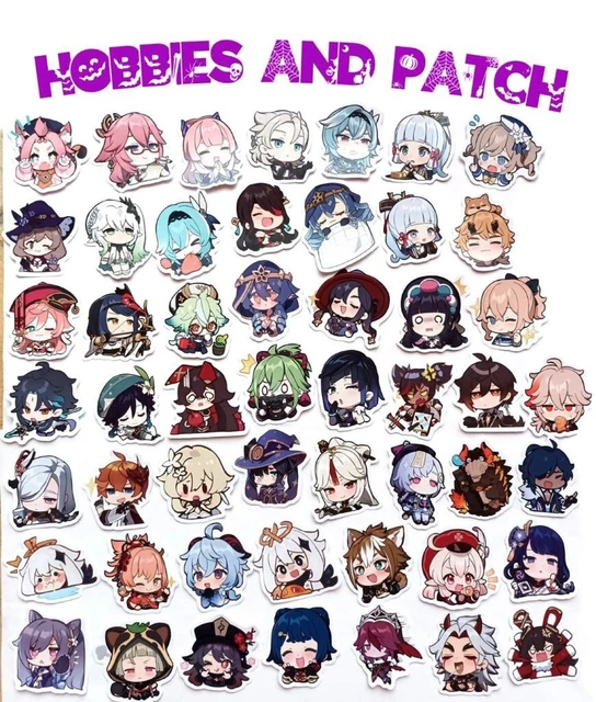 Set Di Adesivi Anime Disegnati In Acquerello Chibi Ragazza - Immagini - Foto 10