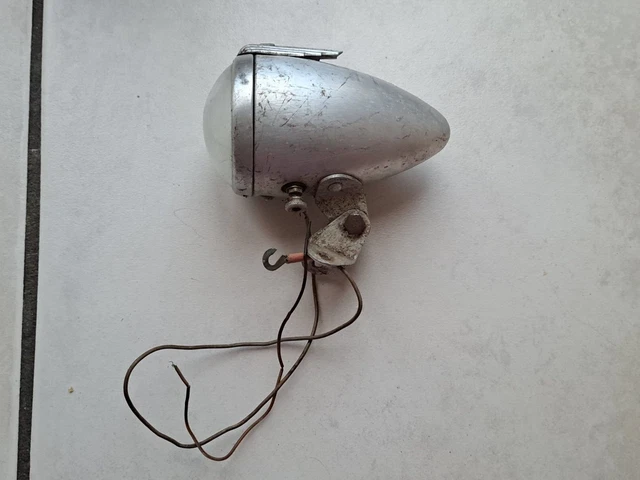 Phare Avant De Vélo Vintage RADIOS 18 – Neuf, Fabriqué En France, Collection