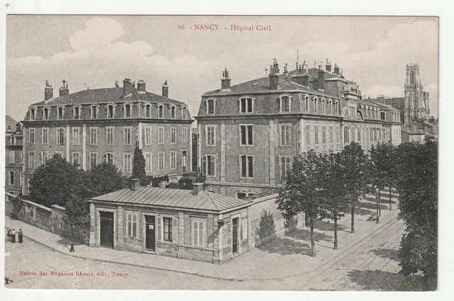NANCY - Meurthe & Moselle - CPA 54 - l' Hopital Civil