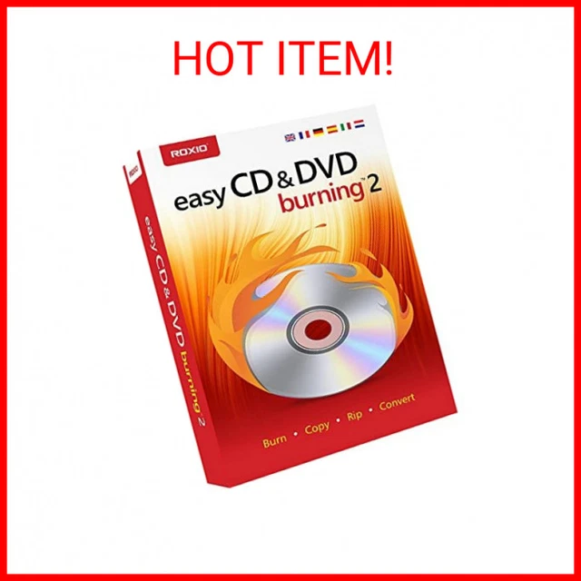 COREL EASY CD & DVD Burning 2 | Disc Burner & Video Capture [PC Disc ...