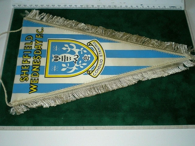 Fanion Sheffield Wednesday – Wimpel, Pennant, Neuf
