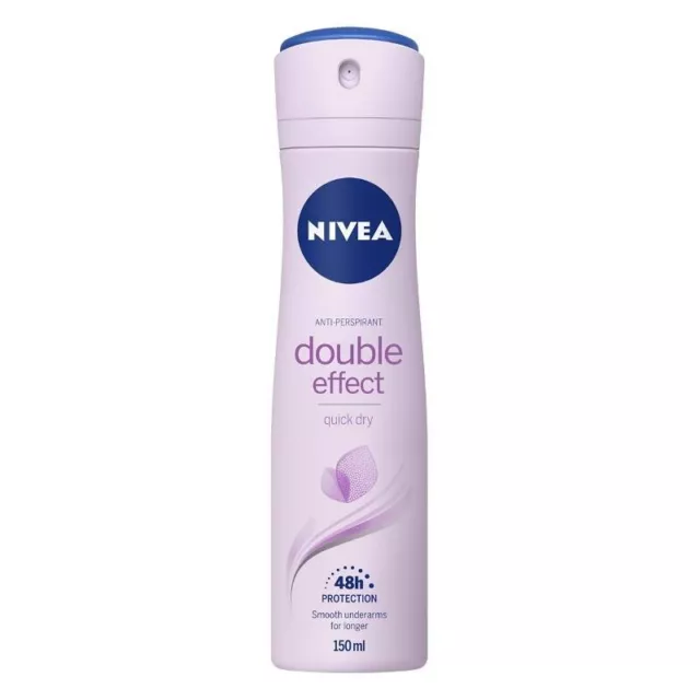 32,17€/L- 6er Pack Nivea Women Deospray Anti-transpirant - Double Effect - 150ml