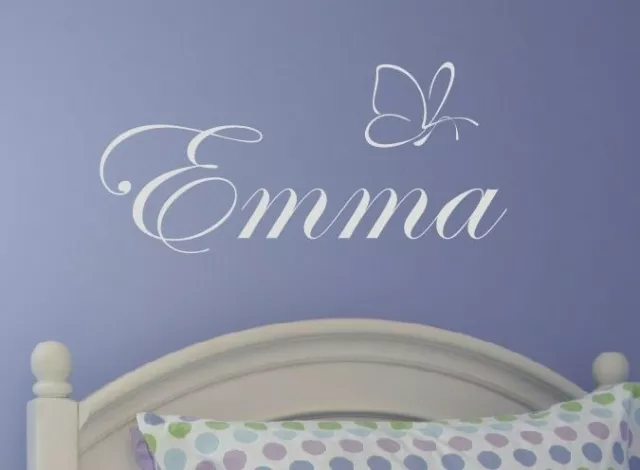 Custom Princess Baby Girl Name Wall Sticker