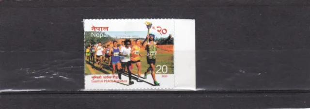 Nepal mnh set Lumbini Peace Marathon 2020