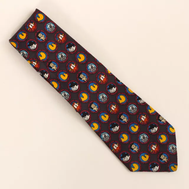 Vintage Rocky & Bullwinkle with Boris & Natasha Men’s Novelty Neck Tie from 1997