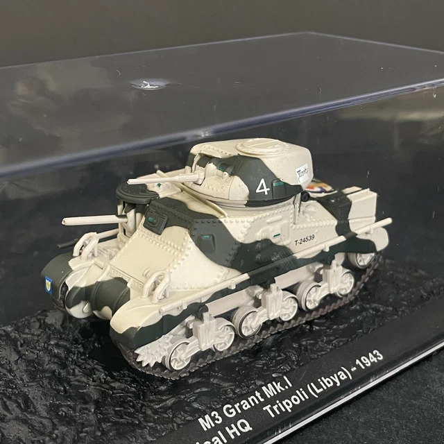 Altaya Militaire Armée 1/43 - Char Tank M3 Grant MKI Lybie 1942