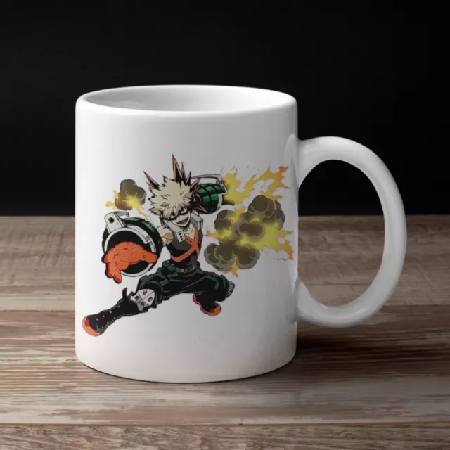 Bakugo My Hero Academia Anime Style  Mug Coffee Tea drinking