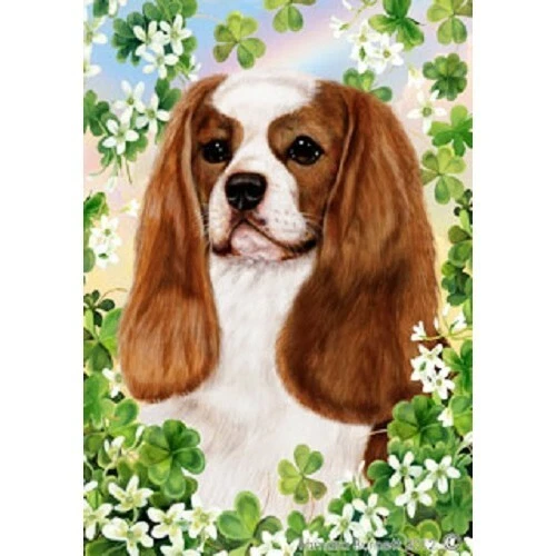 Clover House Flag - Blenheim Cavalier King Charles Spaniel 31055