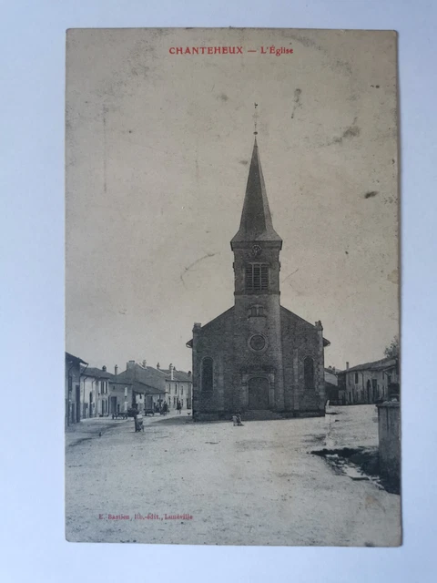 CPA 54 CHANTEHEUX - L'Eglise