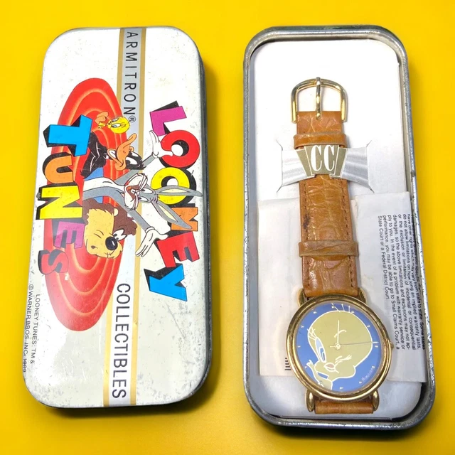 Looney tunes armitron discount collectibles watch tweety bird