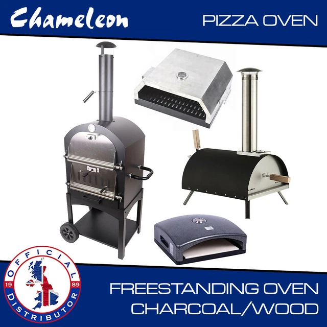 PIZZA OVEN PELLET wood Freestanding Chimney charcoal Outdoor Garden £98