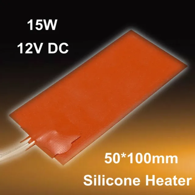 Électrique Heating-Pad Réchauffement 12V Dc 30°C 150°C Chauffe Réservoir Plat
