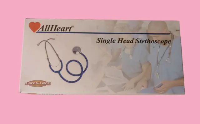 Allheart Pink Single Head Stethoscope New