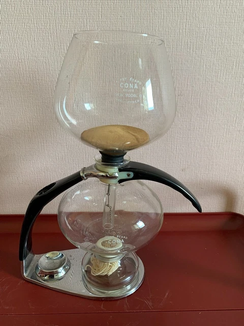 Cafetière Vintage CONA – Années 60 – Verre Transparent – Jamais Utilisée – Réf 520