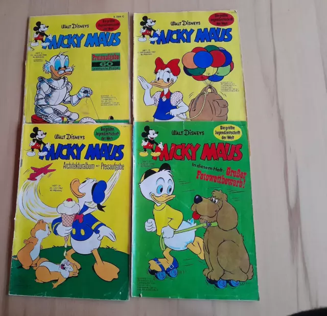 Micky maus 1960 Jahre comic sammlung(Sammlung Auflösung)