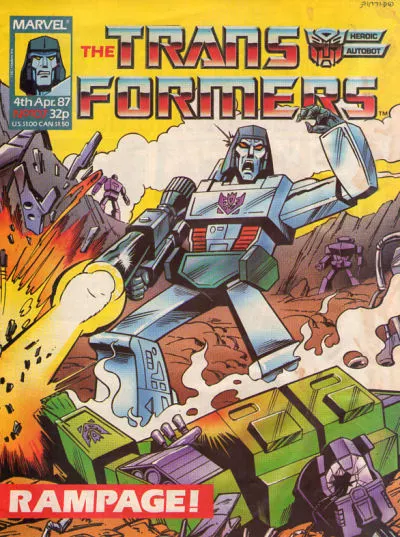 TRANSFORMERS #107 - 1987 - Marvel Comics Group UK