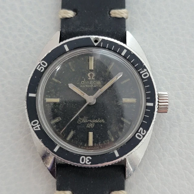 HOMBRE MEDIANO OMEGA Seamaster 120 31mm Buceo Autom tico 1960s