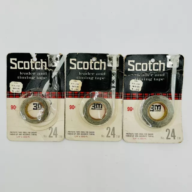 Scotch Leader And Timing Tape - Set Of 3