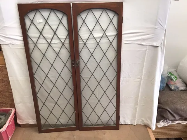 Pair Of Antique Glass Doors