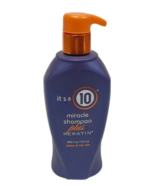 It's A 10 Miracle Shampoo Plus Keratin 10 Oz  New