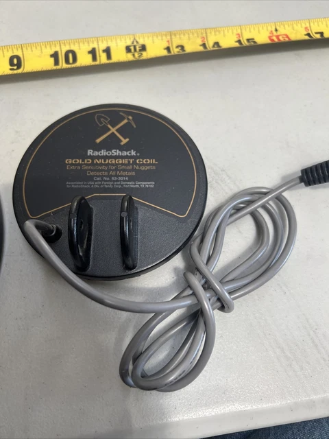 Radio Shack  4 inch Gold Nugget Coil 4" Metal Detector Treasure Hunting Tool