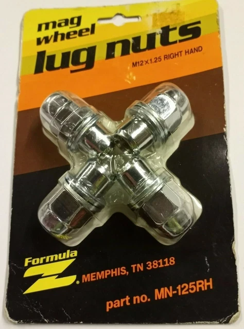 Formula Z Mag Wheel Lug Nut(s) 12mm x 1.25 RH - Right Hand - Set of Four (4)
