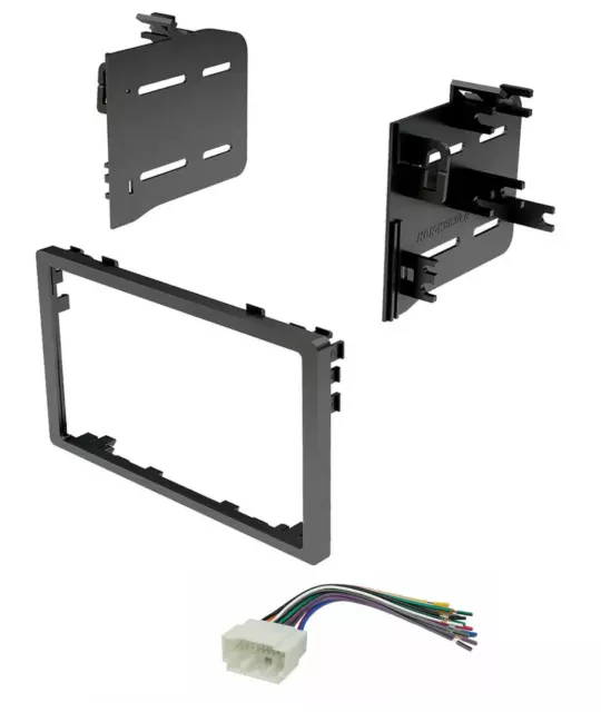CAR RADIO STEREO Double DIN Dash w/ Harness Install Kit 19862010 Honda