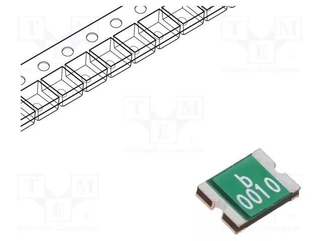 Sécurité: Ptc Polymère 100mA Geh : 1812 Imax: 100A 0ZCG 0ZCG0010FF2C Smd-Polyme