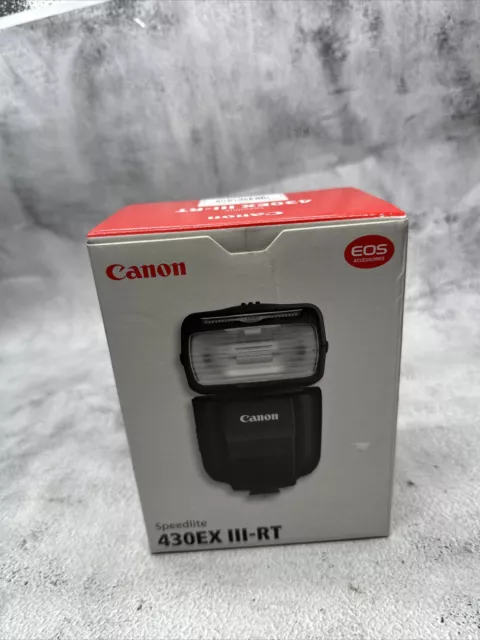 Canon Speedlite 430EX III-RT Shoe Mount Flash for Canon DSLR New