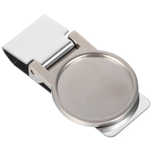 Personalized Stainless Steel Money Clip - Slim Custom Engraved Metal Cash Holder For Men (Luxury Gift)