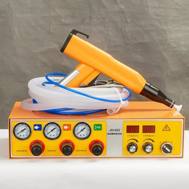 portable powder coating experiment system, automatic spray gun equipment