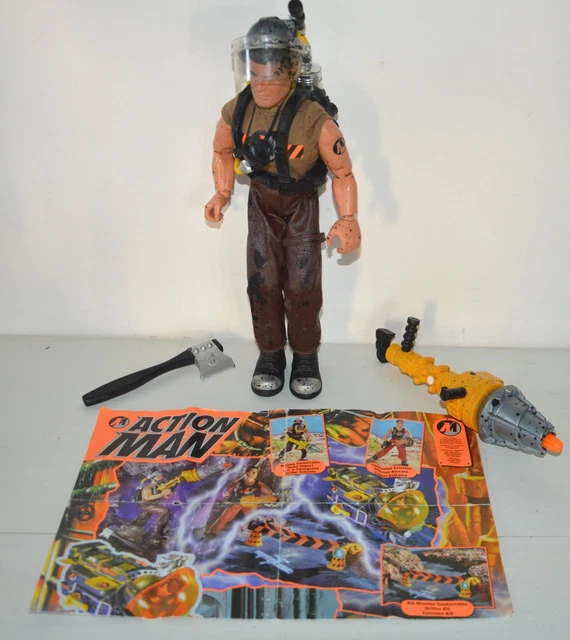 ACTION MAN FIGURINE articulée mission vertical ESCALADE hasbro figure