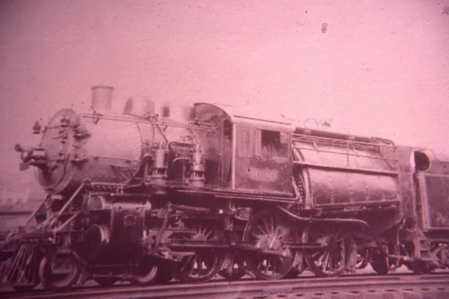 Duplicate Railroad Train Slide Delaware Lackawanna Western 4-6-0 #3030 1935 NY