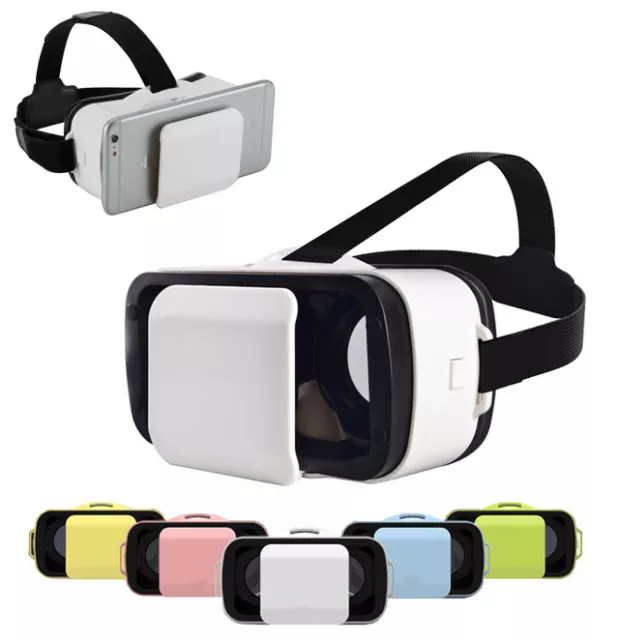 Mini VR Boîte Lunettes Réalité' Virtuel 3D IPHONE Samsung Jeux Vidéo Film 360°