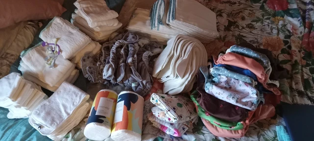 Cloth Diapers Lot Stash