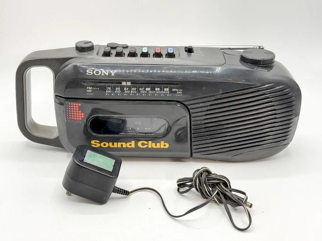 SONY SPORTS CFM-101 アダプタ付 SONY SPORTS CFM-101 電源アダプタ付き