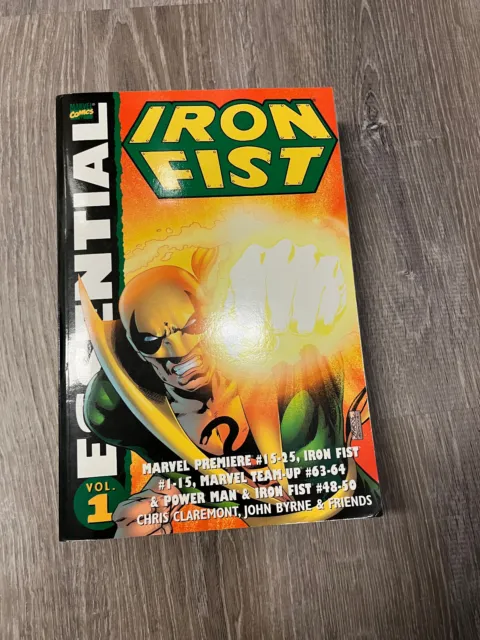 Essential Iron Fist Vol 1 Marvel Comics by Chris Claremont, John Byrne