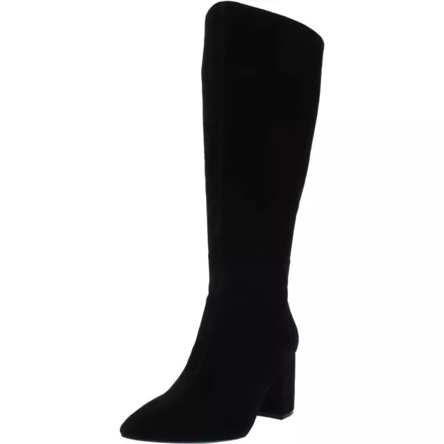 Steve Madden Womens Nieve Black Knee-High Boots Shoes 6.5 Medium (B,M) BHFO 4251