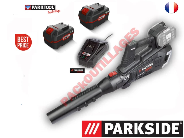 PARKSIDE PERFORMANCE SOFFIATORE Da Fogli A Turbina senza Fili 40V Full