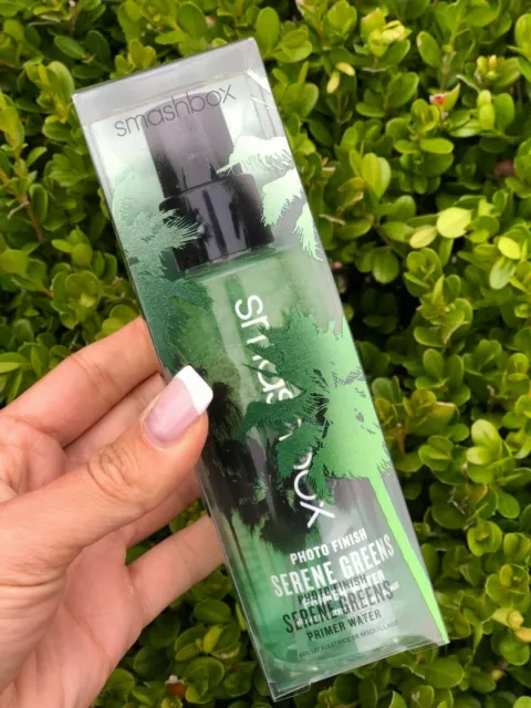 Neuf en Boîte Smashbox Photo Finition Serene Greens Base Eau - Édition Spéciale