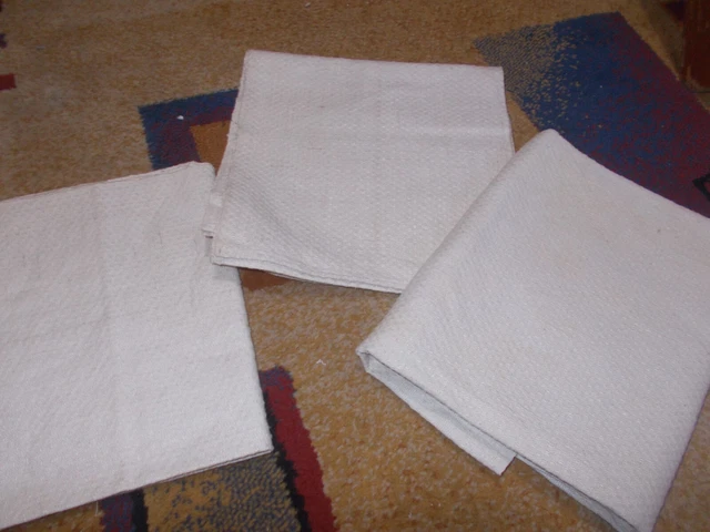 3 strofinacci lino
