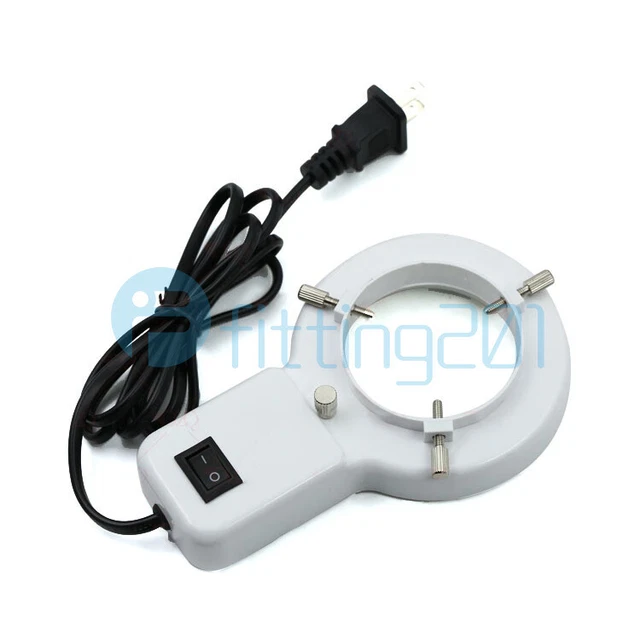 New Ring Light Fluorescent For Microscope 8W 60Mm Inside Diameter White 110/220V
