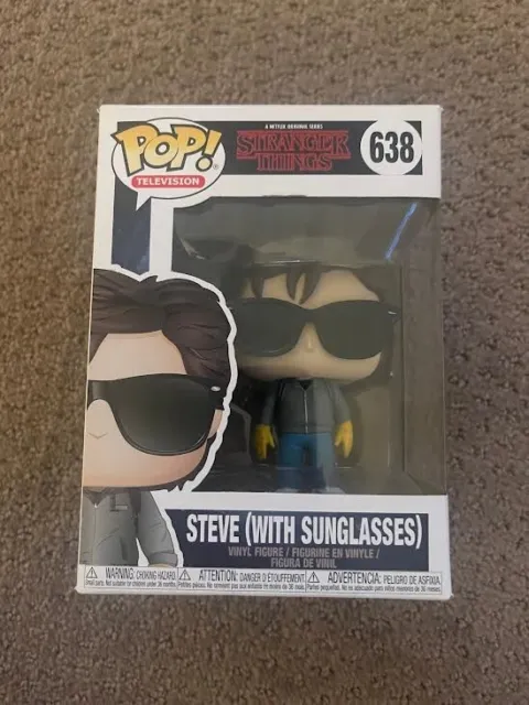 Funko POP! Television: Stranger Things - Steve w/ Sunglasses #638