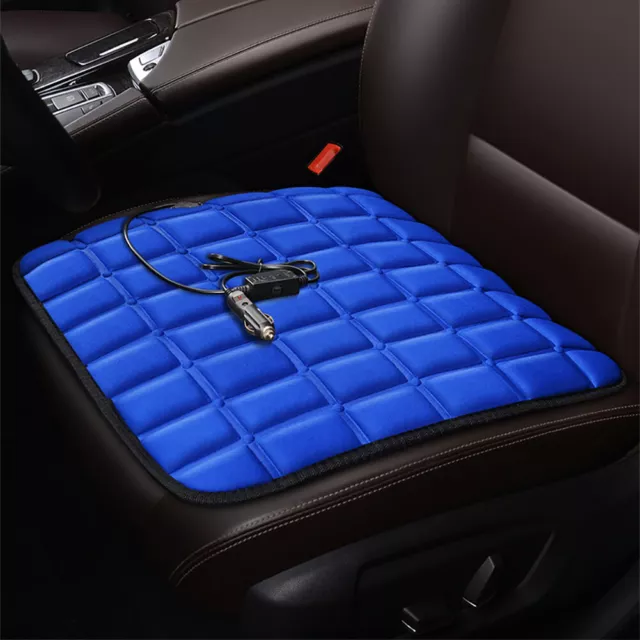 fr 12V Front Seat Cushion Electric Heating Pads Anti-slip Car Seat Heating Cushi