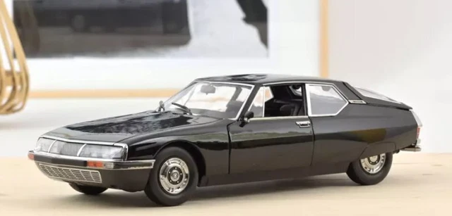 Figurine 1/18 Citroën DS Avec Chauffeur - Résine Présidentiel - Norev Minichamps