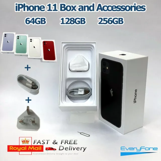 iPhone 11 empty box only with Accessories 64GB 128GB 256GB