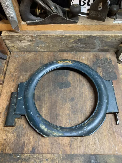 Walker Turner 10” inch Band Saw (Craftsman) Upper Top Blade Wheel Guard Cover