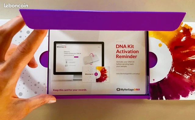 Kit Test ADN MyHeritage - Neuf Scellé, Analyse Origines Et Généalogie Génétique