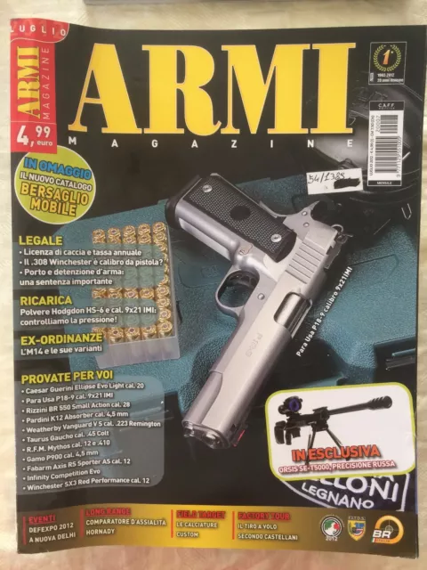 Armi Magazine n.7 luglio 2012 - rivista di armi